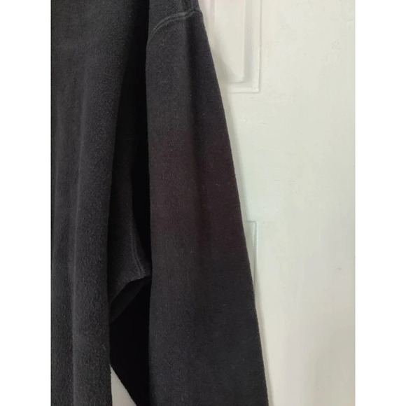 Peter Millar Pullover Black Long Sleeve Sweatshirt 1/4 Zip Size L 100% Cotton - Picture 4 of 6